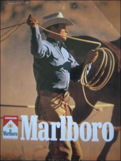 “Marlboro Man” Print Advertisement