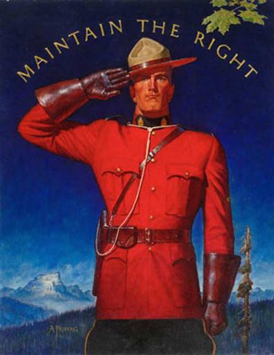 Royal Canadian Mounted Police Poster