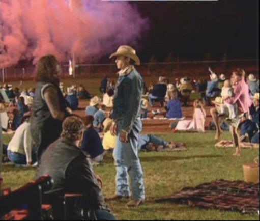 The Fireworks Scene
